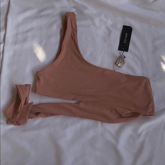 TAVIK Eve Bikini Top in Rose Dawn Sz M - Picture 5 of 11